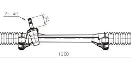 LETVA VOLANA  MEHANICKA  TRANSPORTER  80-87  GR